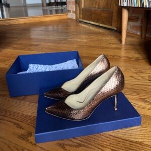 Bronze Sarah Flint Heels